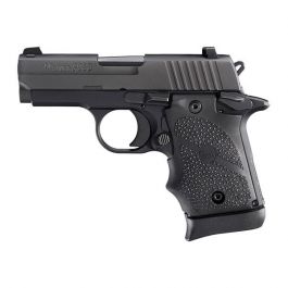 Image of Sig Sauer P938 9mm Pistol, Nitron SAO BLK – 938-9-BRG-AMBI