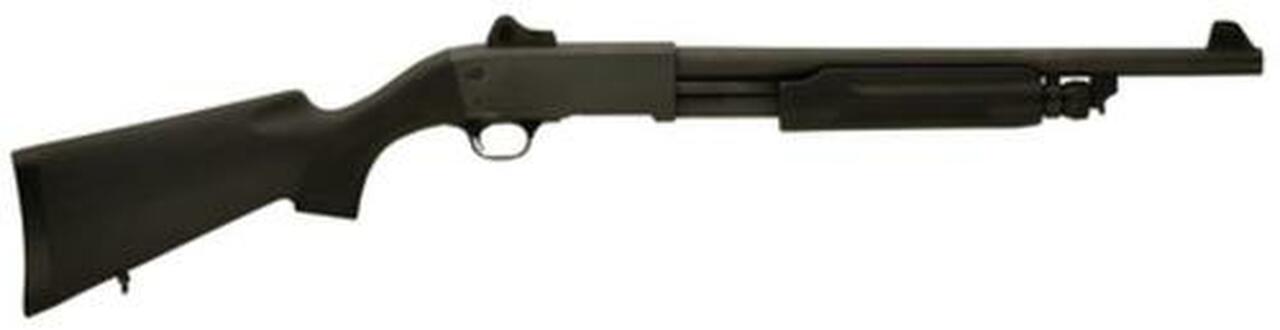 Image of Stevens Model 350 Pump Security Shotgun, 12g, Ghost RIng Sights, 18.5"