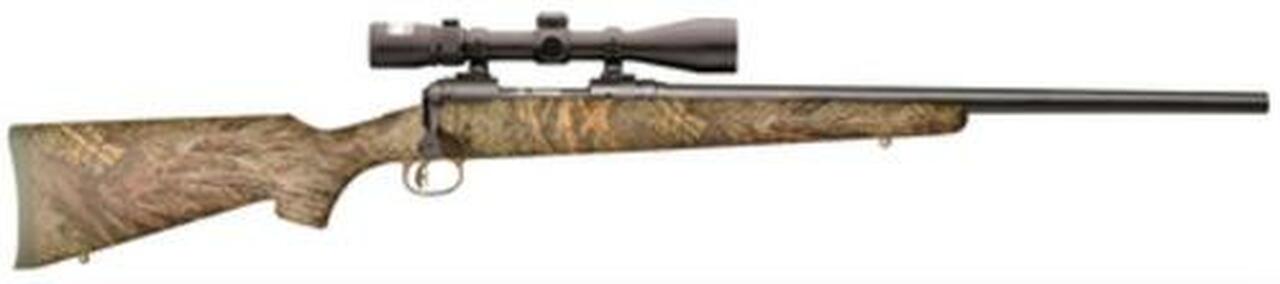 Image of Savage Model 11 Trophy Hunter XP Package 6.5 Creedmoor 22" Barrel Full Mossy Oak Brush Camo 4rd, Nikon 3-9x40mm Riflescope Mounted