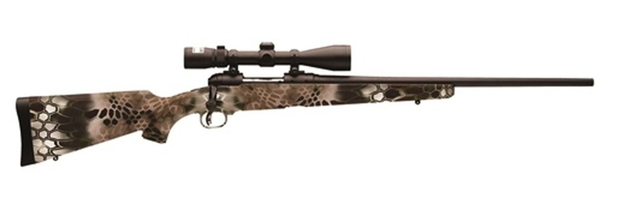 Image of Savage Model 11 Trophy Predator Hunter 22-250 XP Kryptek Brush, Nikon 3-9x40 Scope Combo