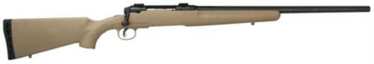 Image of Savage Arms Axis 2 6.5 Creedmoor 22" Heavy Barrel Tan Synthetic Stock