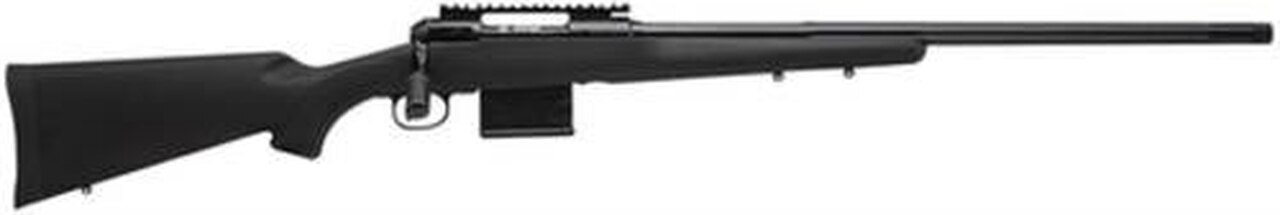 Image of Savage Arms Model 10FCP-SR 6.5 Creedmoor 24" Threaded Barrel Accutrigger Black Synthetic Accustock 10rd