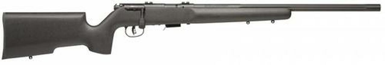 Image of Savage 93 Target Rifle .17 HMR 22", Black Synthetic Stock, AccuTrigger