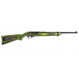 Image of Ruger 10/22 .22 LR Green Laminate Rifle 01232