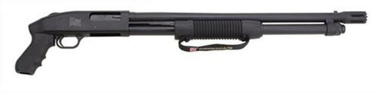 Image of Mossberg 590 Cruiser, American Flag, 12 GA 23" Stand Off Brake, 8 Shot