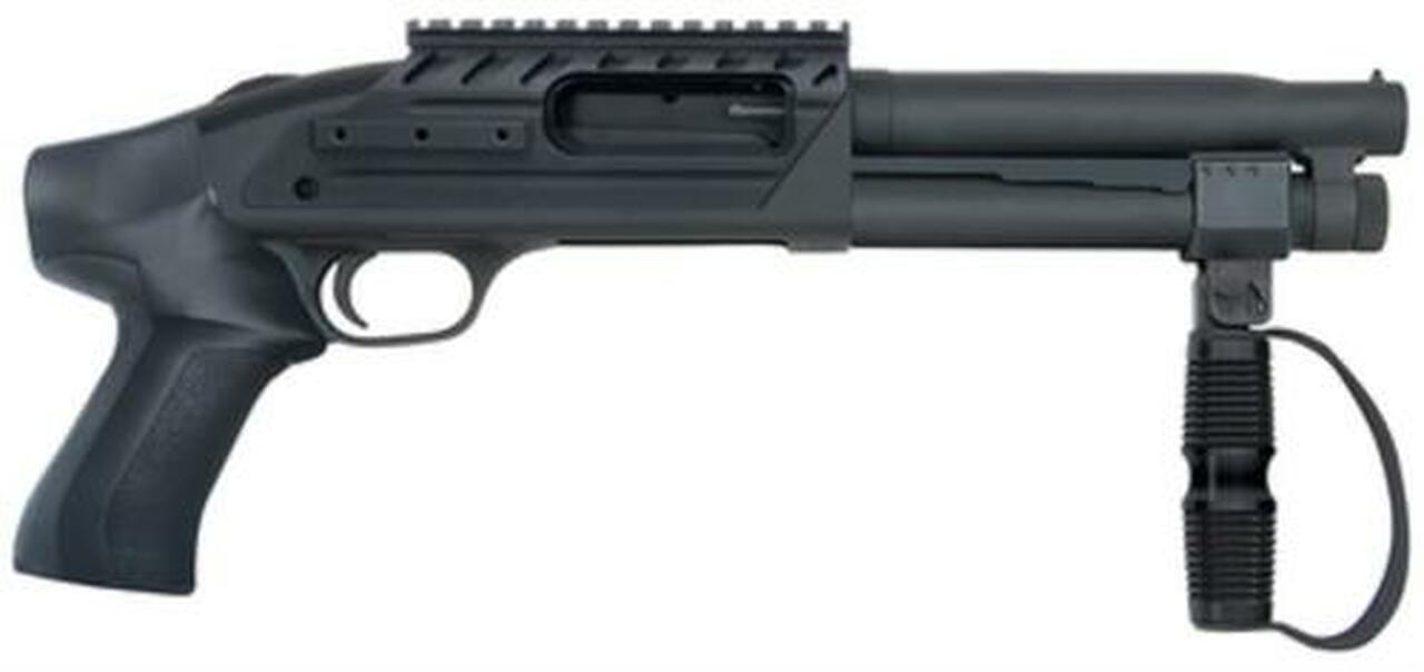 Image of Mossberg 500 Compact Cruiser AOW 12 Ga 8" Barrel Parkerized-All NFA Rules Apply