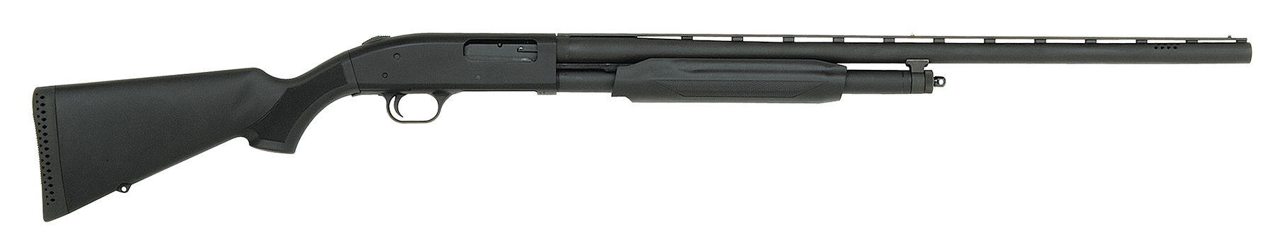 Image of Mossberg 500 Pump 12 ga 28" 3" Black Synthetic Stock Blued