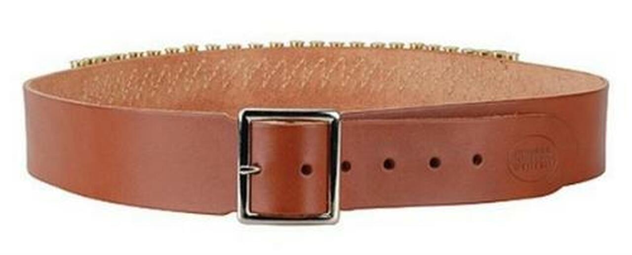 Image of Hunter 2" Cartridge Belt 45LC, Large, Brown, Leather