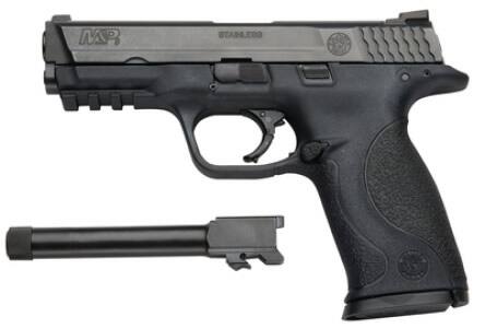 Image of Smith & Wesson M&P9 Pistol, Extra Threaded Barrel, Silencer Ready, 17 Rnd Mag