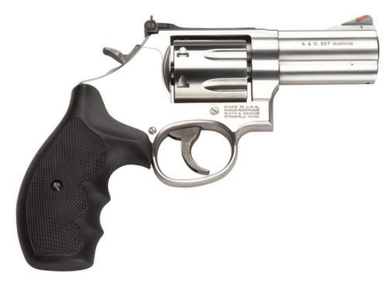 Image of Smith & Wesson 686 Plus, 7 Round 357 Remington Mag/38 Special, Stainless Steel Finish