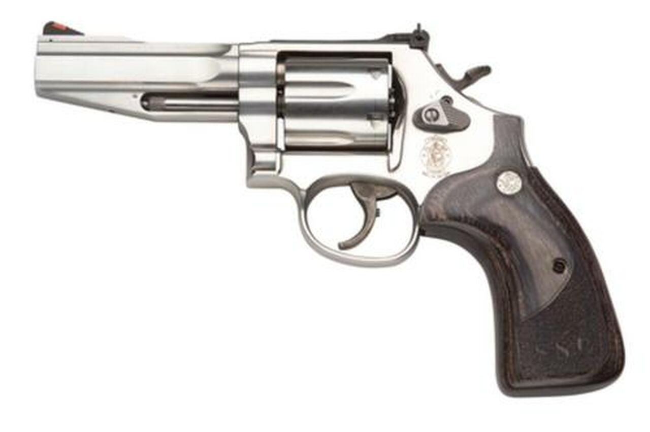 Image of Smith & Wesson 686 357 Mag, 4" Barrel, Adjustable Sights, Stainless Steel, 6rd