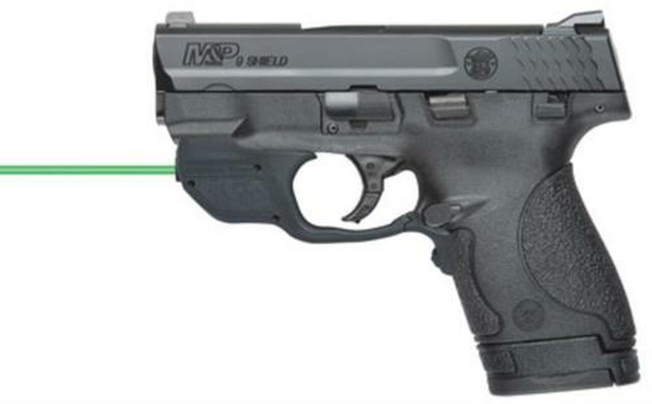 Image of Smith & Wesson M&P 9 Shield, Crimson Trace Double 9mm 3.1" 7rd/8+1 Black Poly Grips