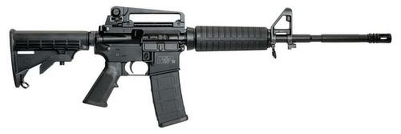 Image of Smith & Wesson MP15 Tactical 5.56/223, 16" Chrome Lined Barrel, 1/7 Twist, Detachable Rear Sight, 30rd