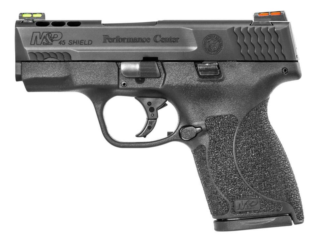 Image of Smith & Wesson M&P45 Shield 45 ACP 3.3" Ported Barrel Hi-Viz Sights