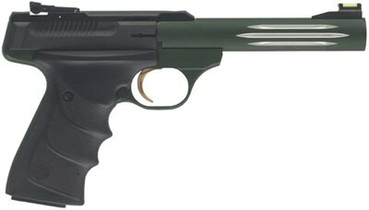 Image of Browning Buck Mark Lite URX 22LR 5.5" Barrel Green Finish CA Legal