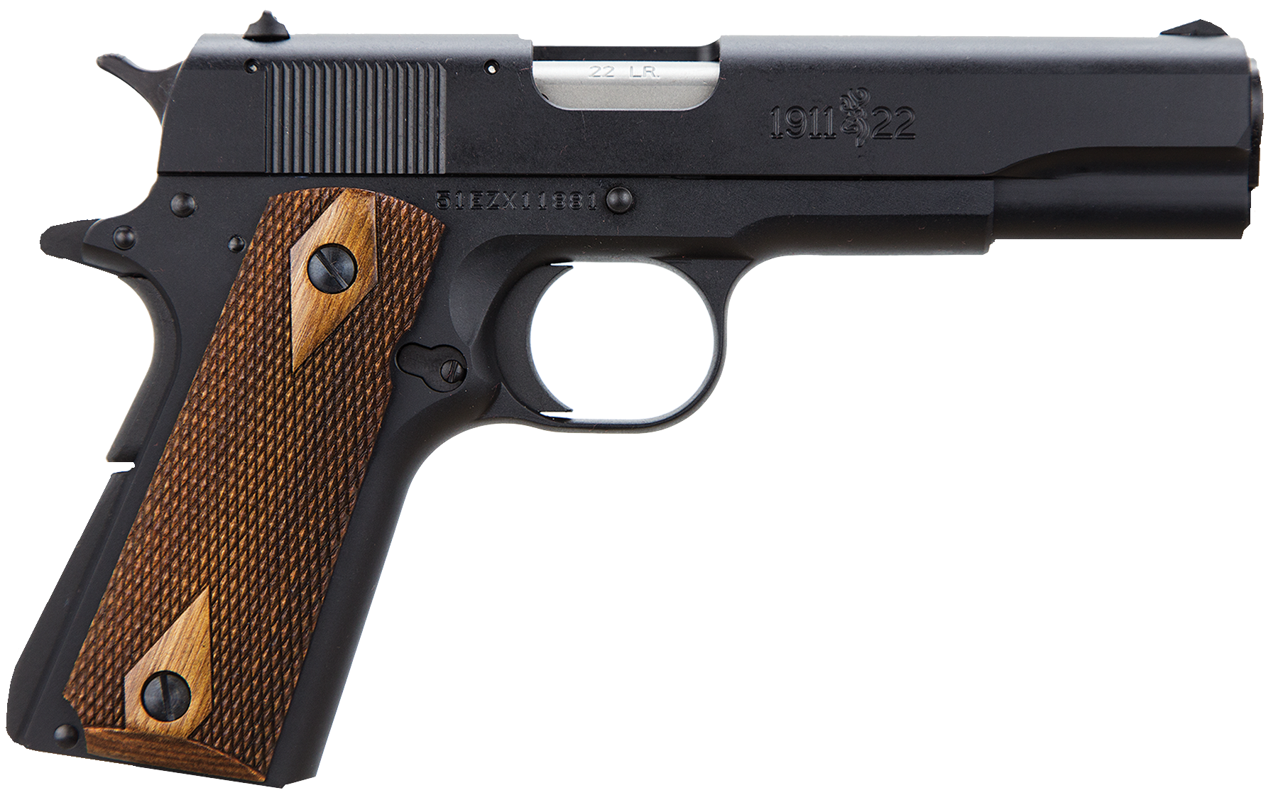 Image of Browning 1911-22A1 22LR, Govt 4.25", Fixed Sights, 10 Round