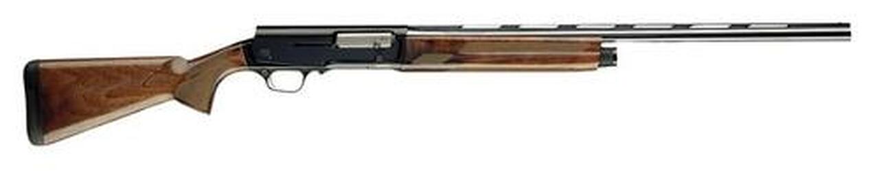 Image of Browning A5 Hunter 12 Ga, 26" Barrel, 3.5" Chamber, Walnut Stock, Black Receiver, 4rd