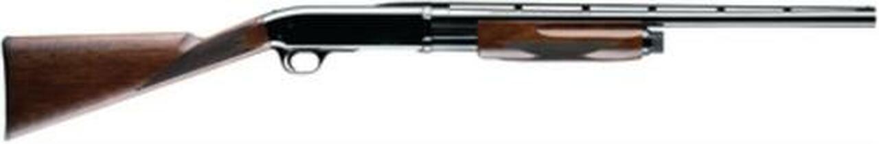 Image of Browning BPS Pump 20 ga 22" 3" Satin Walnut Blue Finish