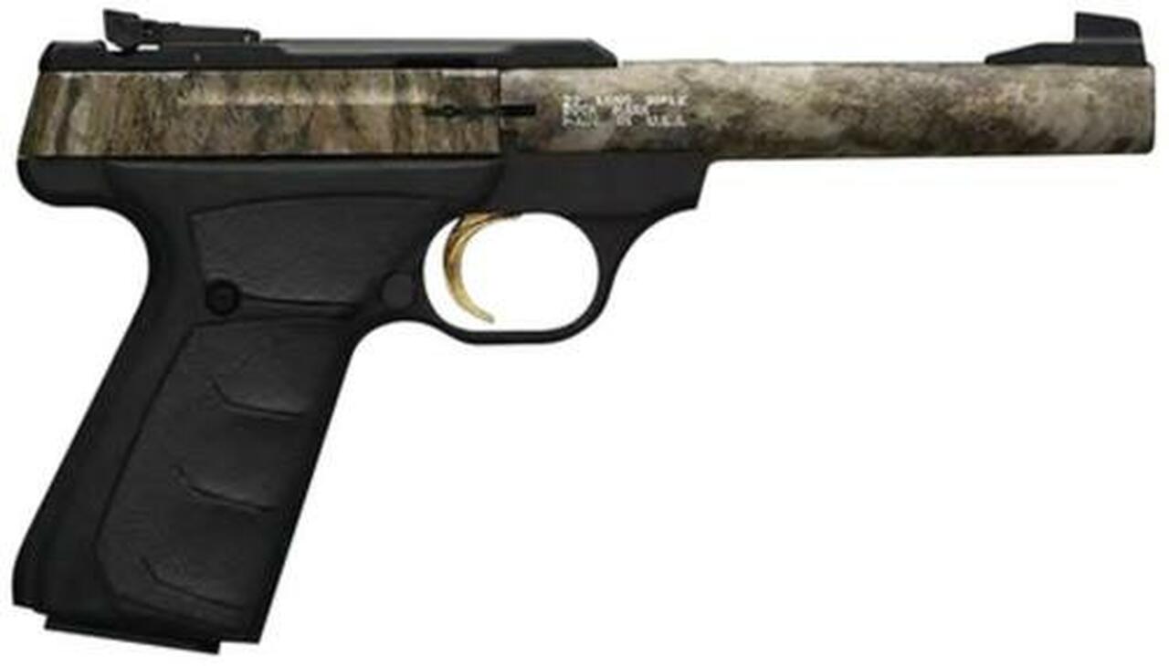 Image of Browning Buck Mark Camper 22LR Mossy Oak Bottomlands 5.5" Barrel