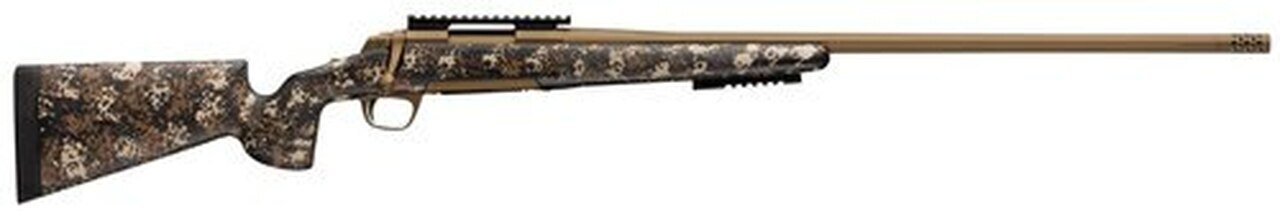 Image of Browning X-Hells Canyon Long Range 6.5 Creedmoor, 26" Barrel, McMillan Stock, Burnt Bronze, 4rd