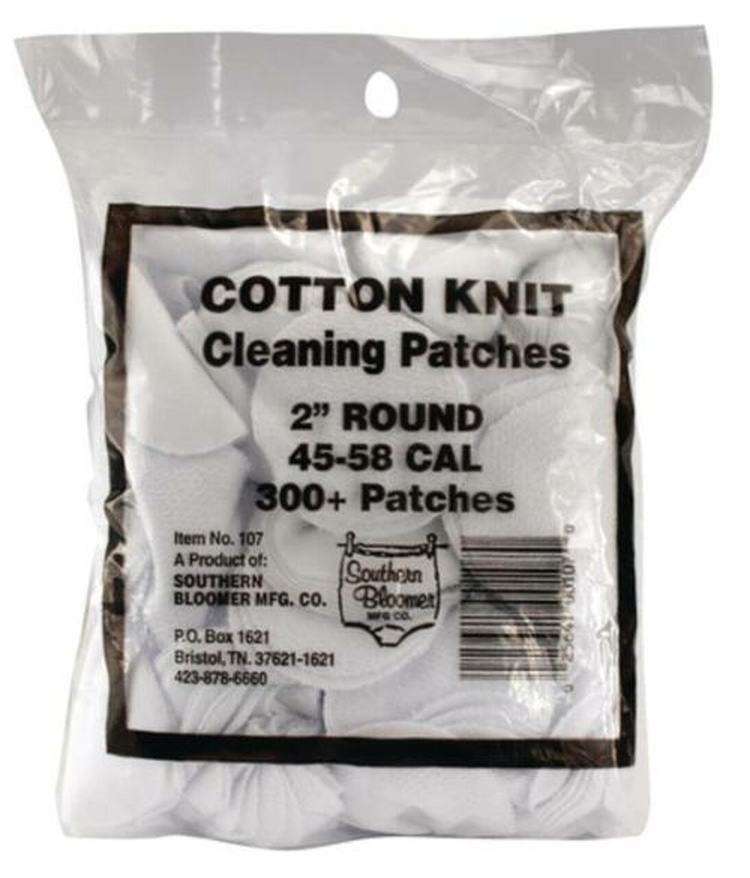 Image of Southern Bloomer Muzzleloader Cleaning Patches 2"rd