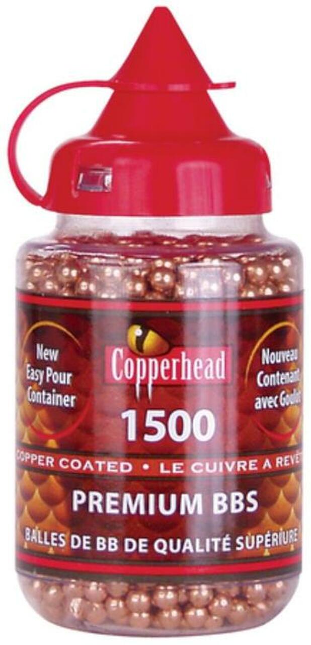 Image of Crosman CopperHead BBs .177 Copper-coated Steel 1500 Carton