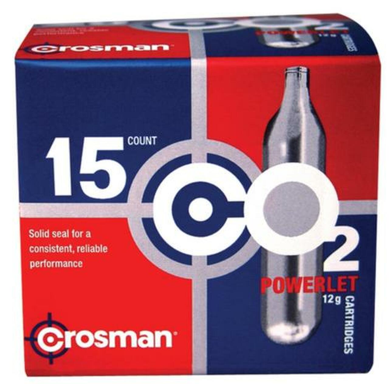 Image of Crosman Air Guns Copperhead CO2 12 Gram, 15 Cylinders/Pack