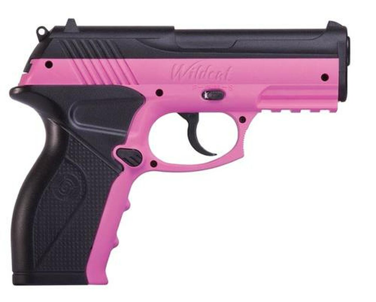 Image of Crosman Wilcat Air Pistol .177 20rd Pink/Black