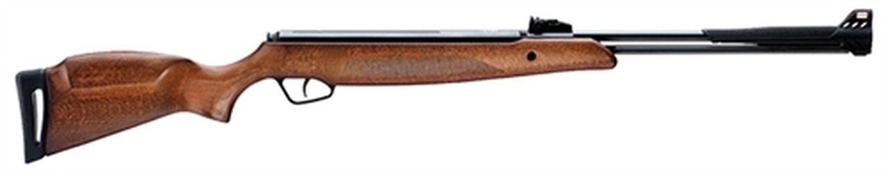Image of Stoeger Airgun F40 Underlever, .177 Cal, Hardwood Stock, Fiber Optic Sight