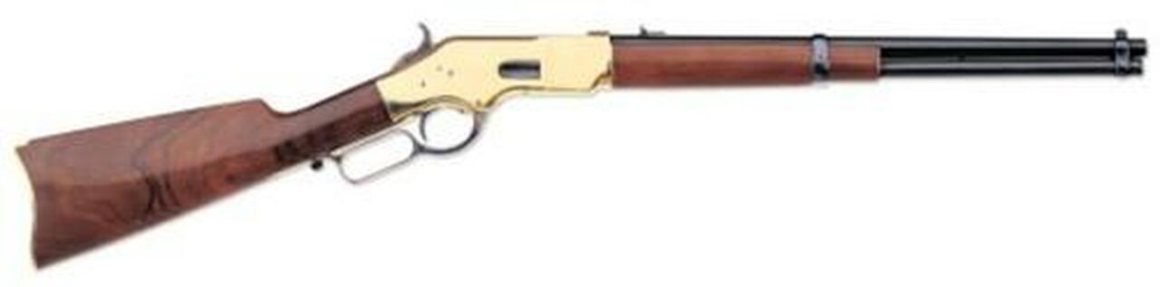 Image of Uberti 1866 Yellowboy Carbine, .38 Special, 19", Brass
