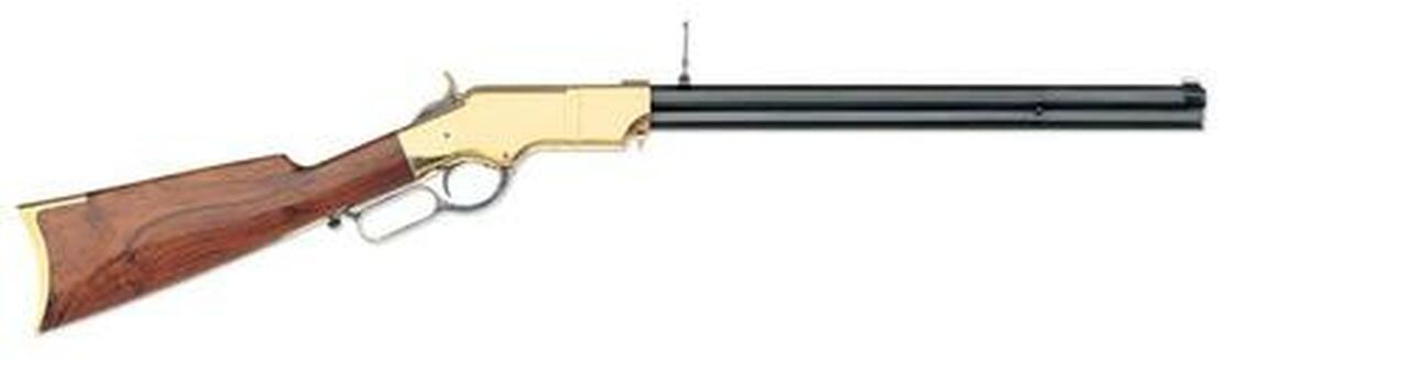 Image of Uberti 1860 Henry Trapper Rifle, .45 Colt, 18.5", Brass