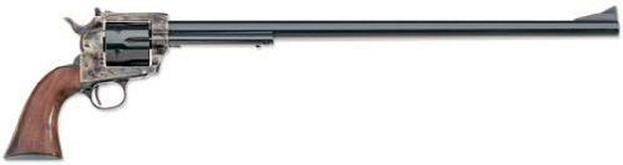 Image of Uberti 1873 Cattleman New Model Buntline Target 45 Colt Steel Backstrap and Trigger Guard 18"
