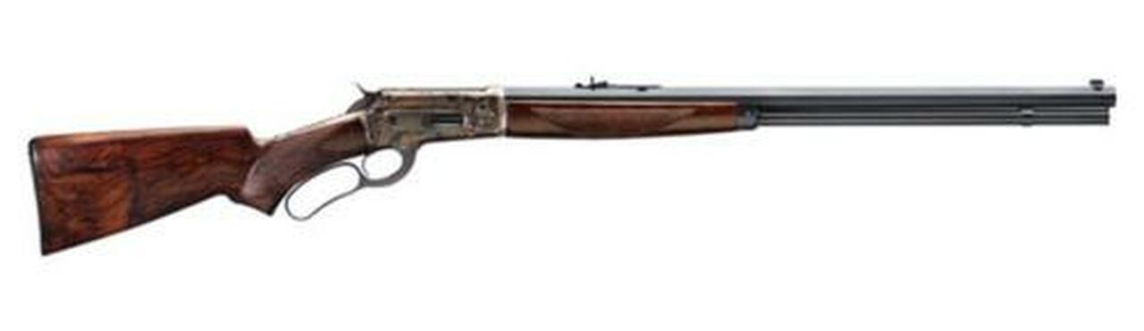 Image of Uberti 1886 Lever Action Sporting Rifle, .45-70, 25.5" Barrel, Case Hardened