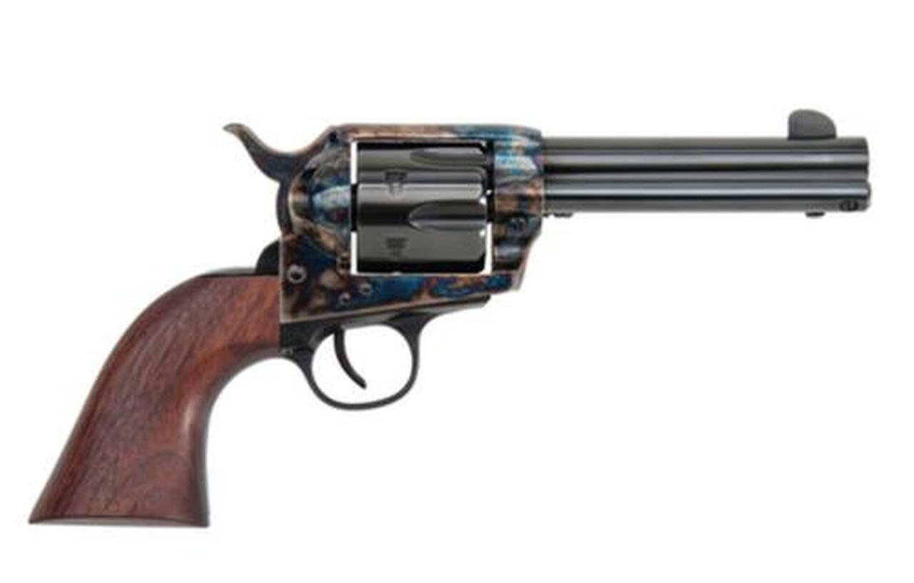 Image of Traditions Frontier 1873 SAA .357 Mag 4.75" Barrel Case Hardened Finish Walnut Grip