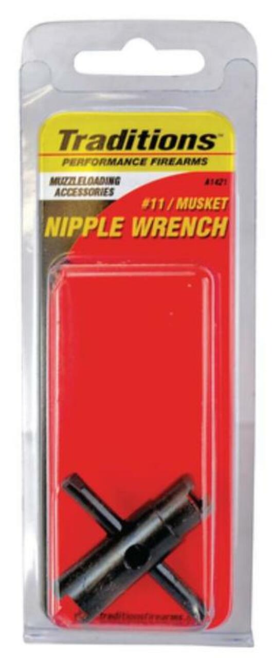 Image of Traditions Black Powder Universal Two Ended Nipple Wrench Fits #11 and Musket Nipples