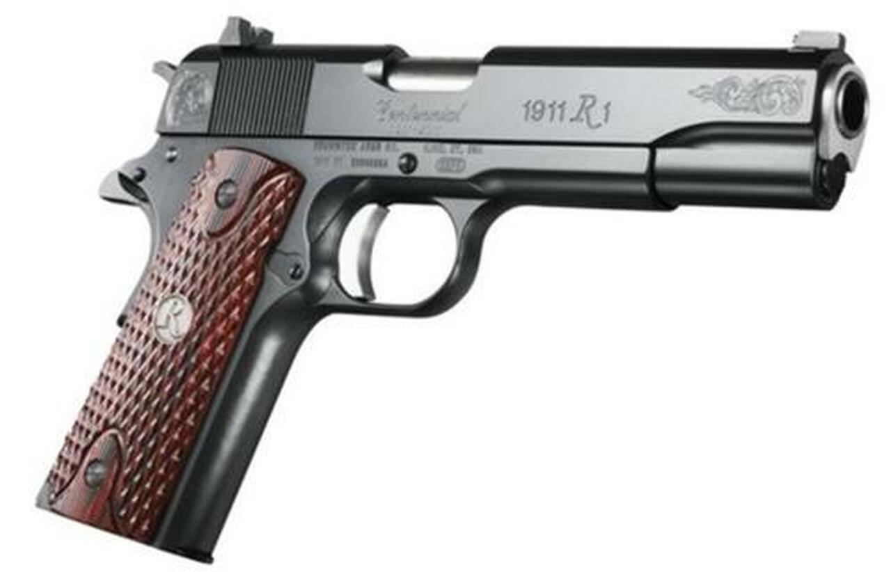 Image of Reminton Model 1911 R1 Centennial Govt 45 ACP, 5" Barrel, Rosewood Grips