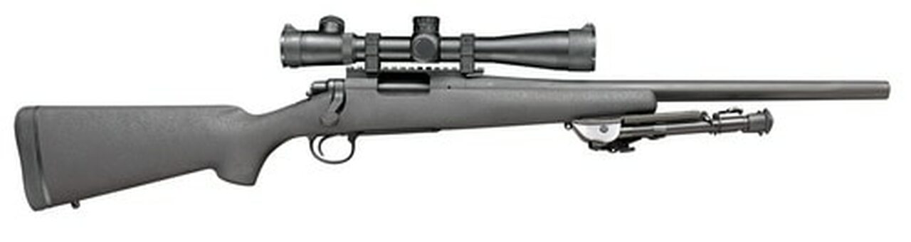 Image of Remington 700P LTR 308 Win, 20" 5-R Barrel, H-S Precision Stock, Black, 4rd