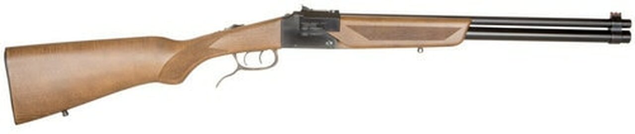 Image of Chiappa Firearms Double Badger Shotgun/Rifle Over/Under 22LR/20GA, 19" Barrel, Rem Choke