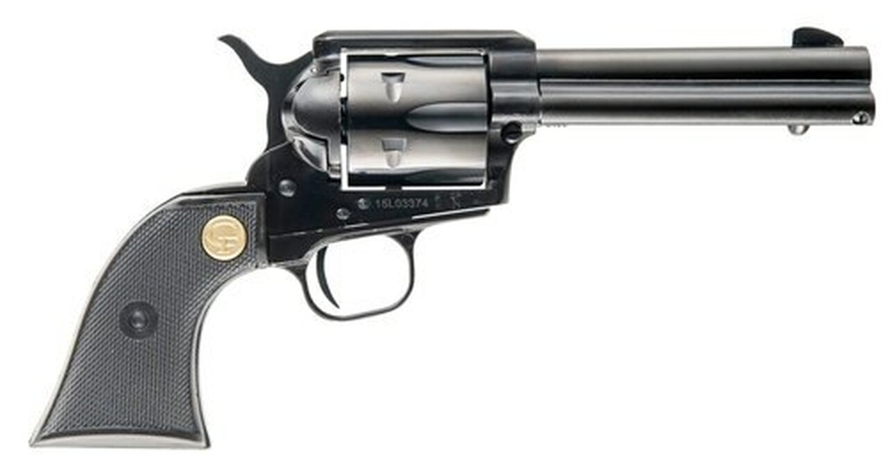 Image of Chiappa 1873 Single Action Army Single 38 Special 4.75" Barrel, Black
