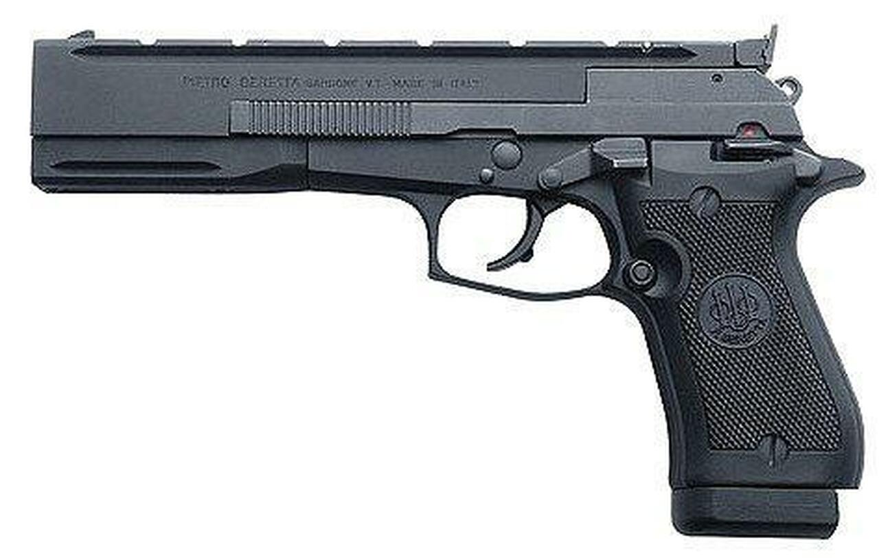 Image of Beretta Model 87 Target 22LR Single Action Matte Black 5.9" Barrel