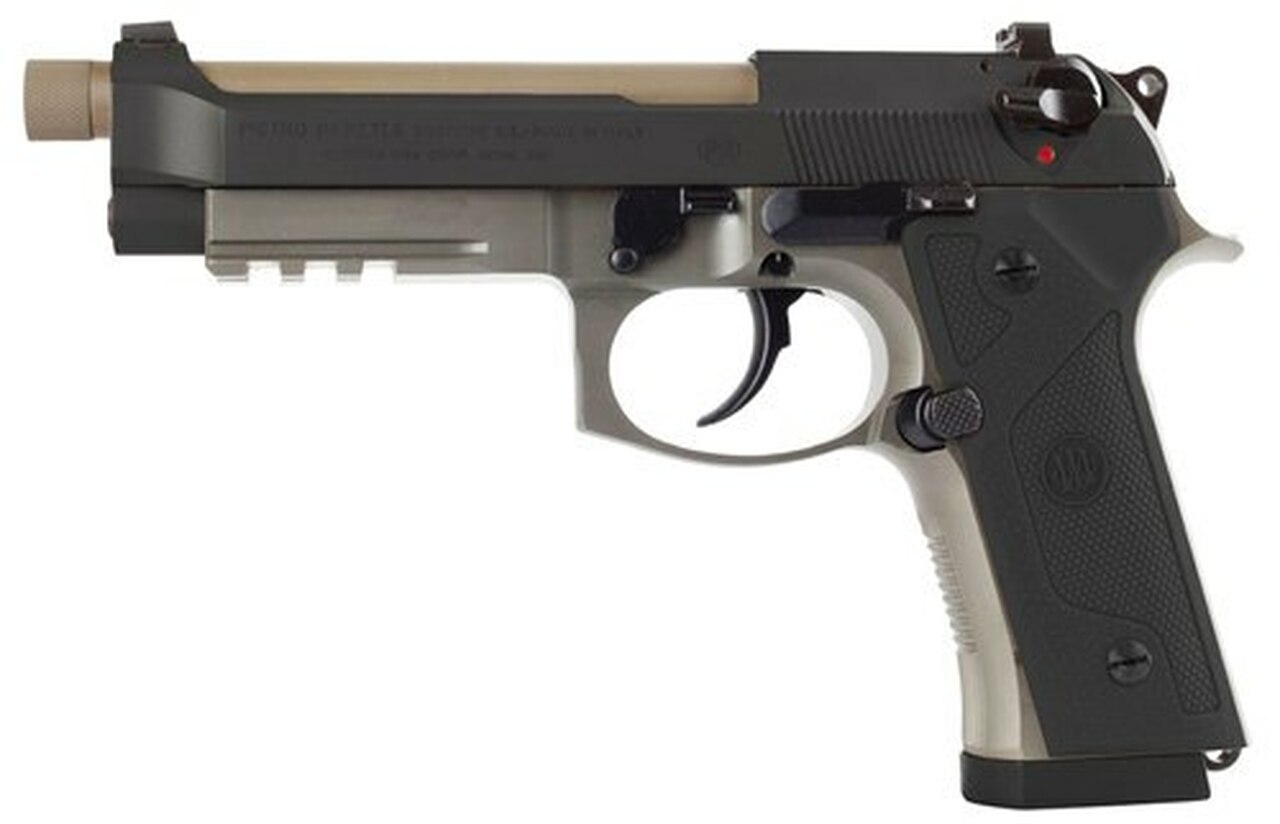 Image of Beretta M9A3 Type F, 9mm, 5.2" Barrel, 17rd, Black Slide, Flat Dark Earth