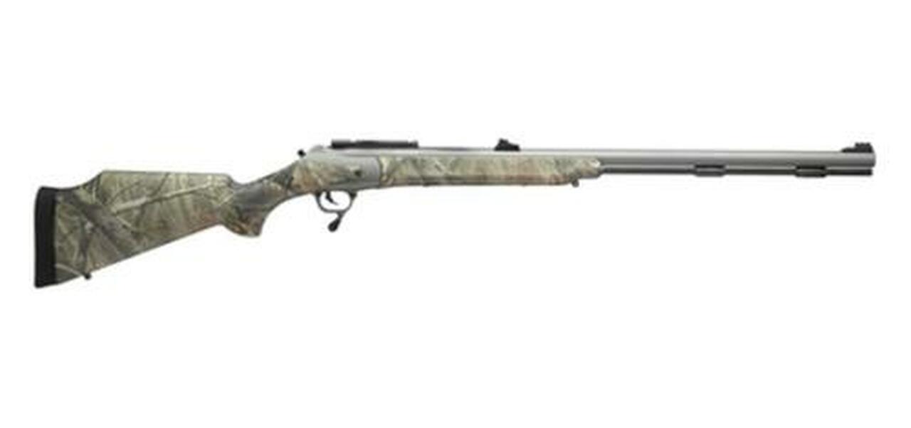 Image of Thompson Center TRIUMPH Muzzleloader, .50 Cal., Camo, With Weather Shield