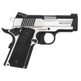 Image of Colt Combat Elite Defender 45 ACP 7+1 Pistol, 2-Tone PVD (Stainless Steel and Black) - O7080CE