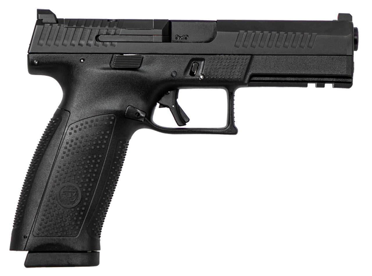 Image of CZ P-10 Full Size Optics Ready 9mm, 4.5" Barrel, Black, 10rd