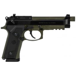 Image of Beretta M9A3 Type F 9mm Pistol 17 Round, Green and Black - J92M9A3M1