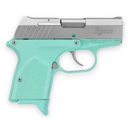 Image of Remington RM380 Micro Light Blue 380 ACP 6+1 Pistol, Stainless Cerakote Blue - 96457