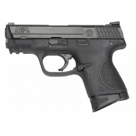 Image of Smith & Wesson M&P9C 9mm 3.5" Barrel Black - 109204