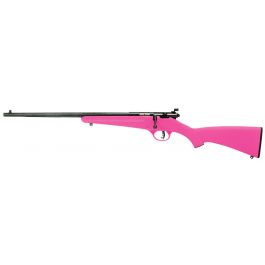 Image of Savage Arms Rascal (Pink) LH 22 LR 16.11 Round Bolt Action Rimfire Rifle, Sporter - 13844