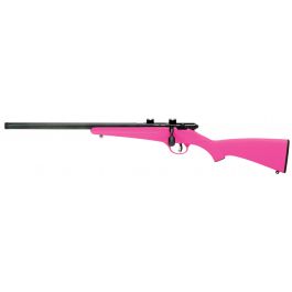 Image of Savage Arms Rascal FLV-SR (Pink) 22 LR 16.11 Round Bolt Action Rimfire Rifle - 13842