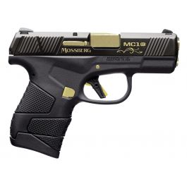 Image of Mossberg MC1sc Centennial Subcompact 9mm 6 Flush-Fit/7 Extended Pistol, Titanium Nitride - 89005